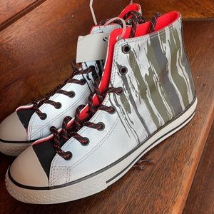Converse RARE 🔥 Chuck Taylor all star high top reflective